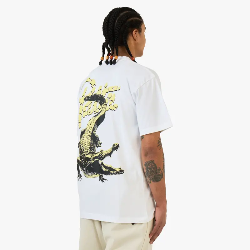 Patta Croco T-Shirt / White 1