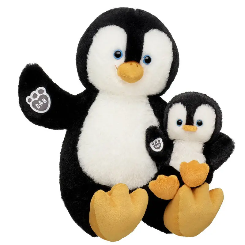 Penguin Chick Stuffed Animal Build-A-Bear Mini Beans Gift Set 1