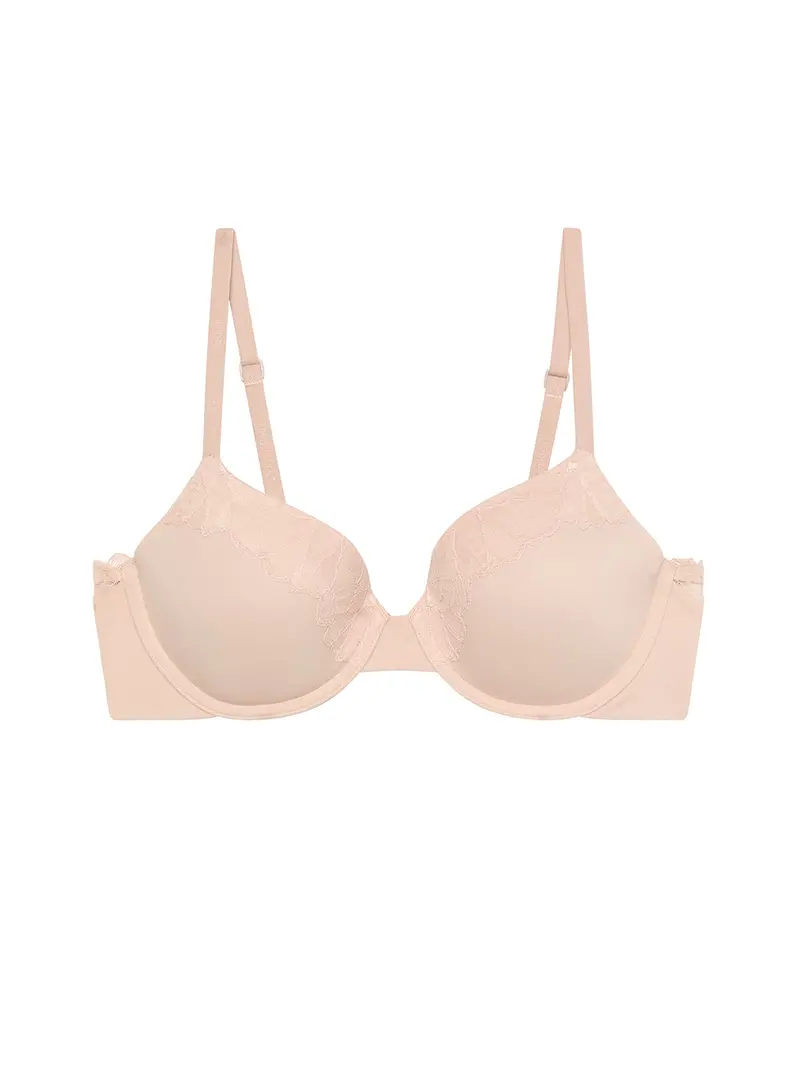 Perfectly Fit Lace Lightly Lined Bra Cedar 1