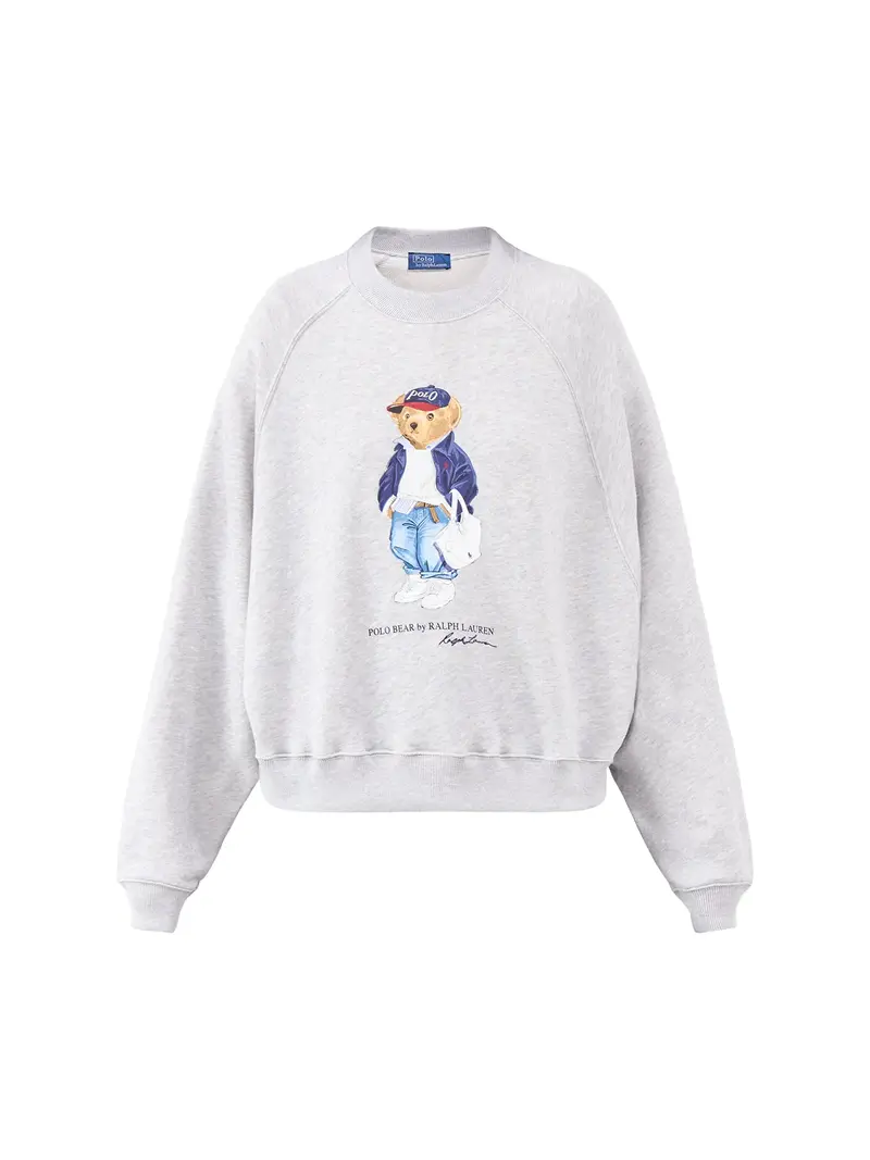 Polo Bear Sweatshirt Grey 1