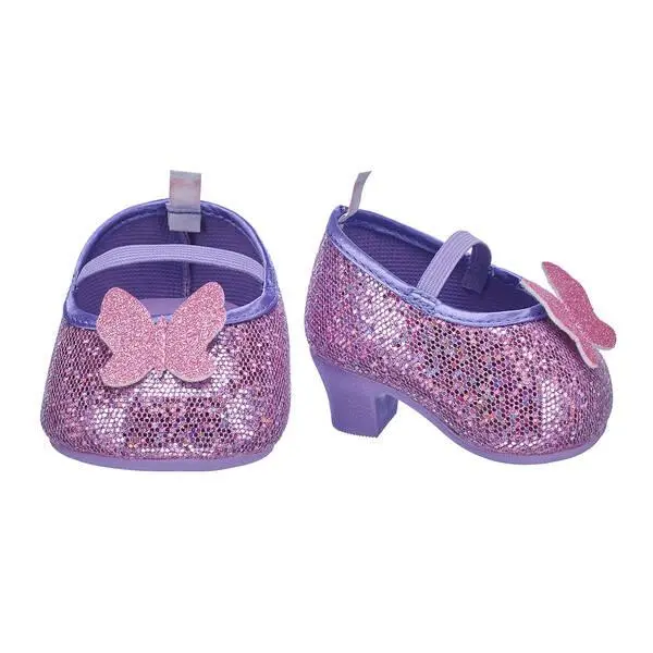 Purple Butterfly Heel 1