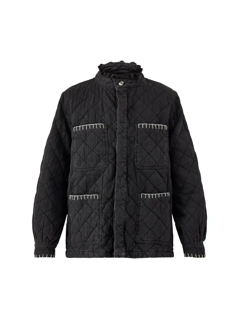 Quilted Pablo Jacket Black 1