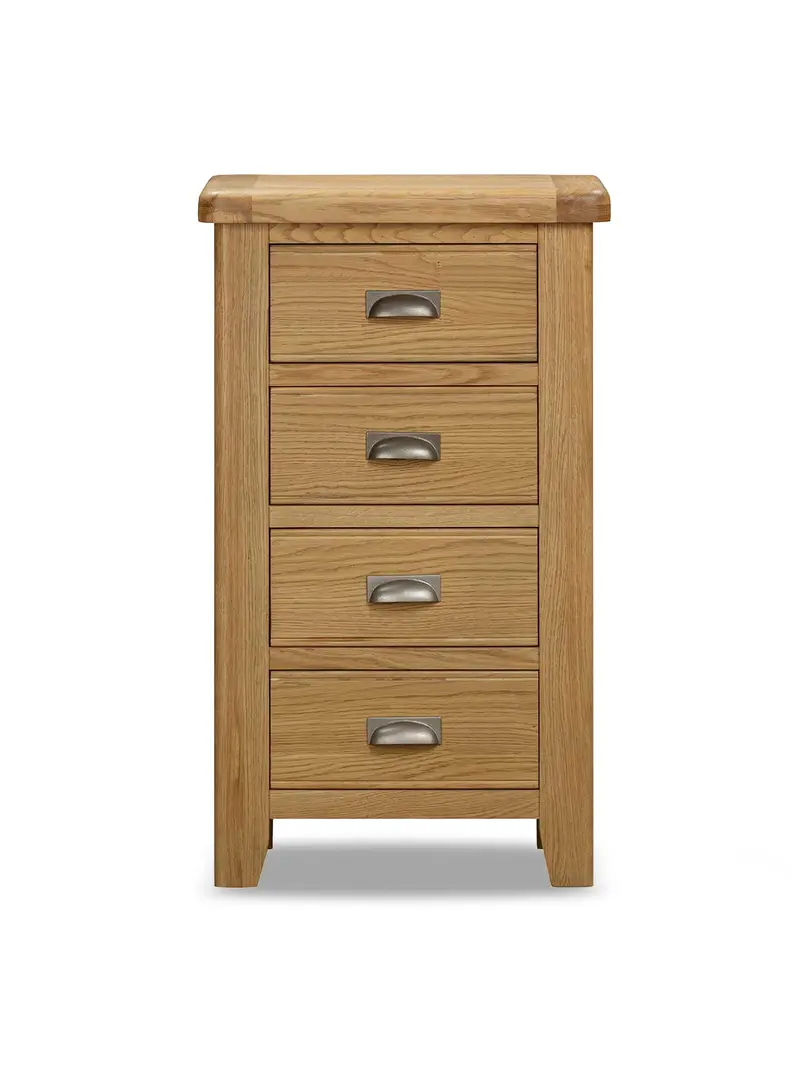 Raithwaite Oak 4 Drawer Chest 1