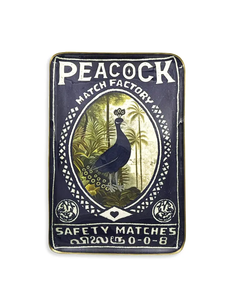 Reception Peacock Tray 1