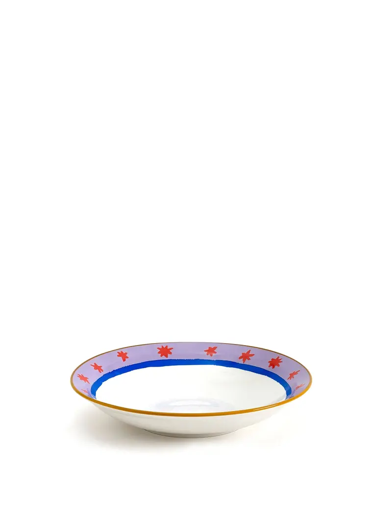 Red Star Pasta Bowl Red 1