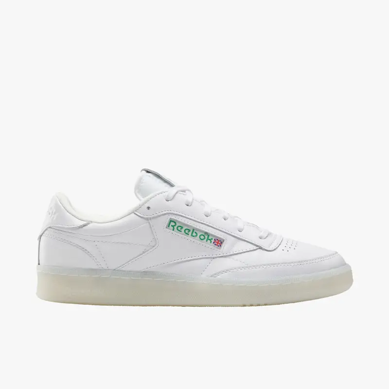 Reebok Club C 85 Vintage White / Glen Green - Vector Red 1