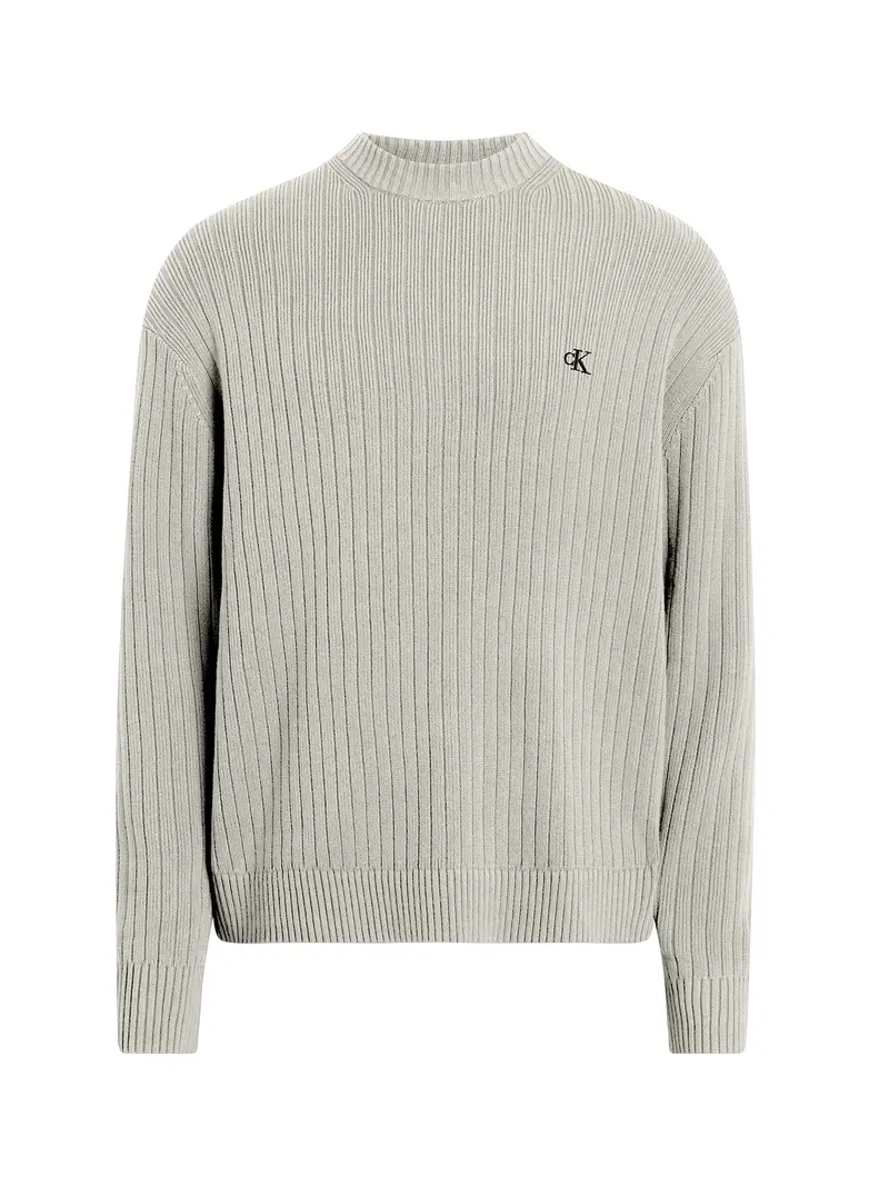 Ribbed Cotton Monogram Jumper 1