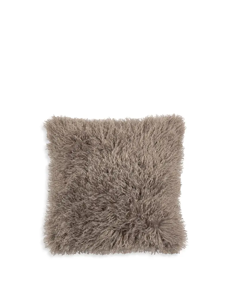 Rowan Feather Cushion Soft-Fill Square Mocha 1