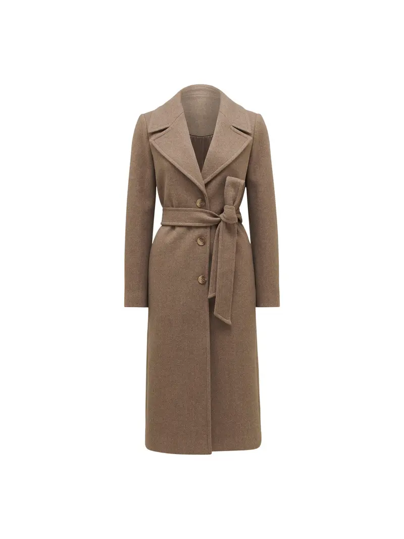 Rowan Single Breasted Wrap Coat 1