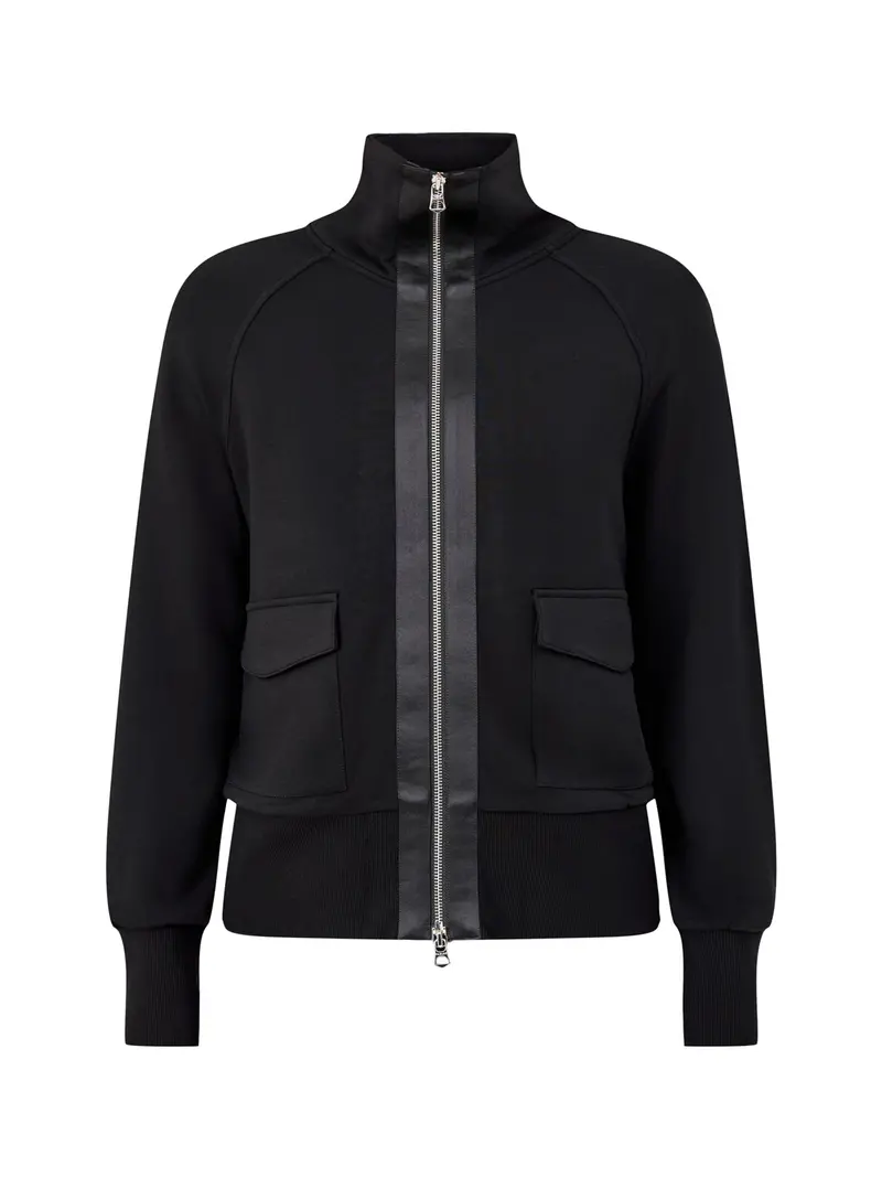 Roxbury Zip Through Black 1