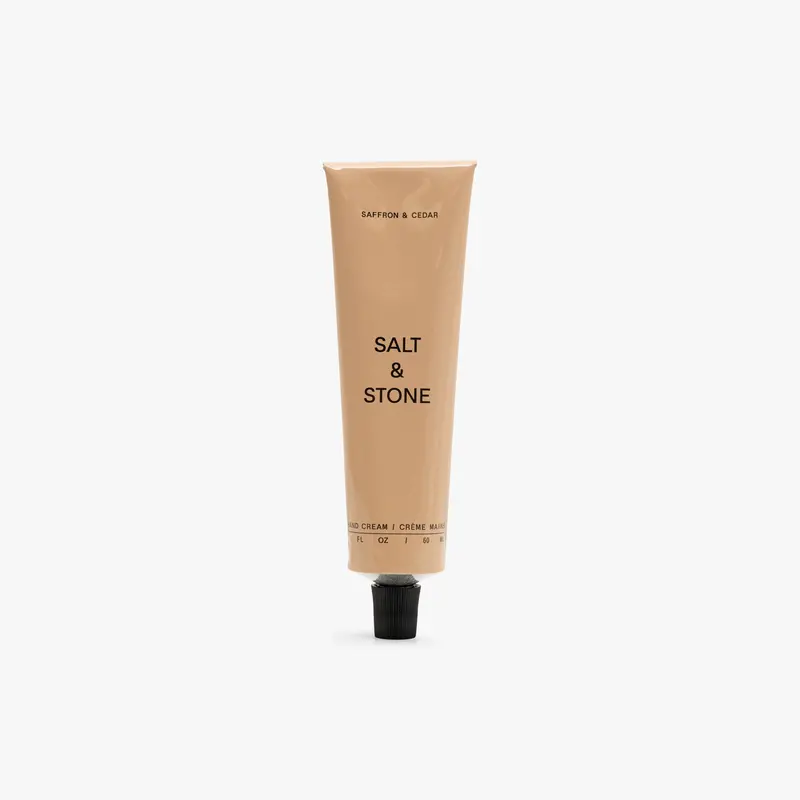 Salt & Stone Hand Cream / Saffron & Cedar 1