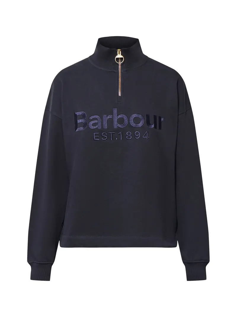 Sara Half Zip Sweatshirt Navy 1