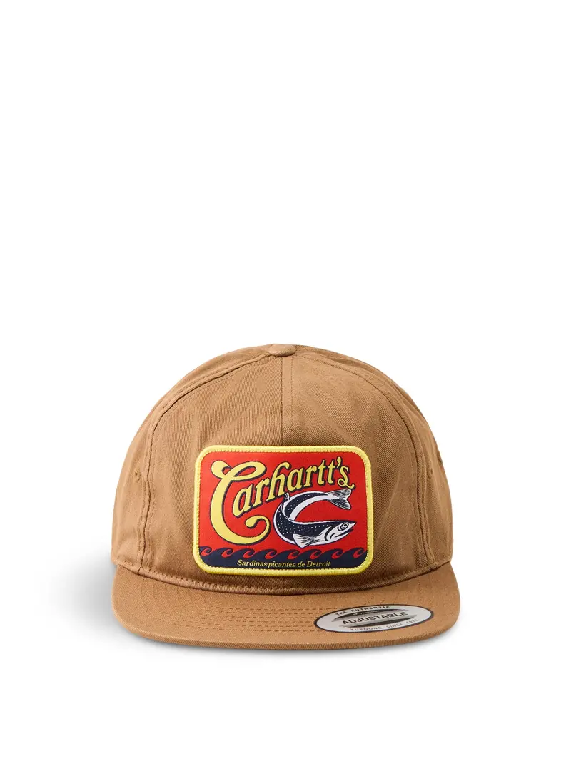Sardinas Cotton Twill Cap Brown 1