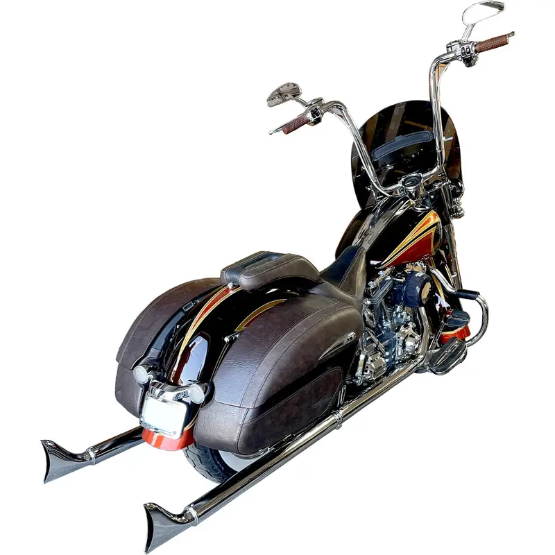 Sharkroad Cholo Fishtails System For Harley Softail 2000-2017 Models 36 Inch 2