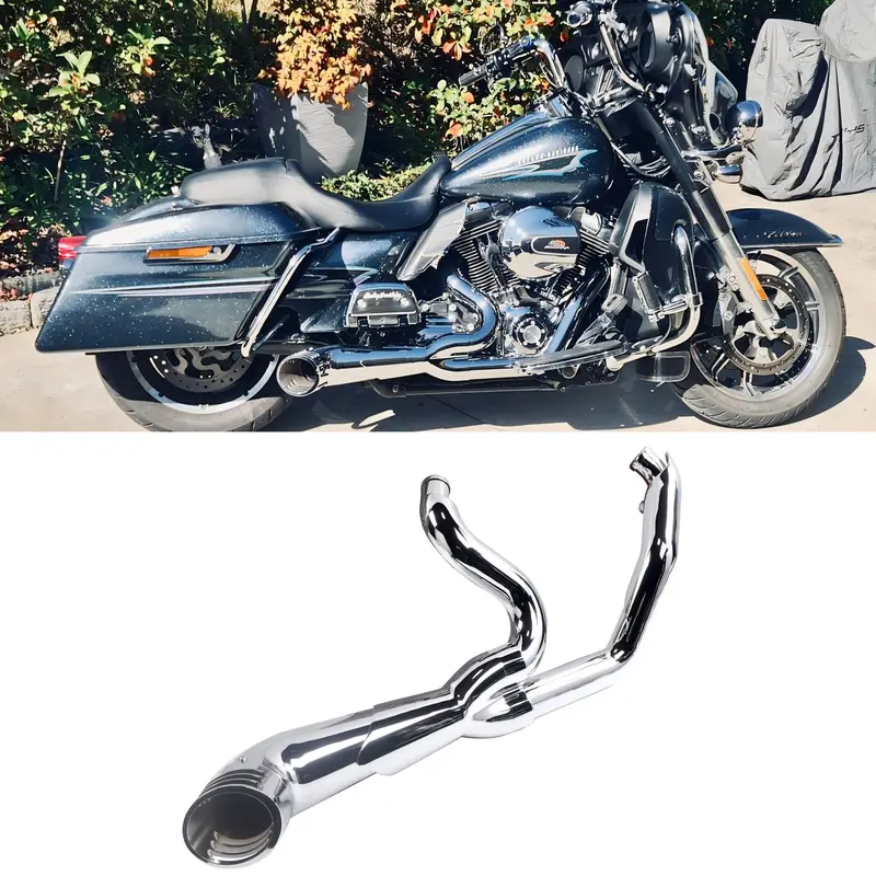 Sharkroad Loud 2-1 Exhaust For Harley Softail Exhaust 1985-2017 Models Upgrading Back Order 1