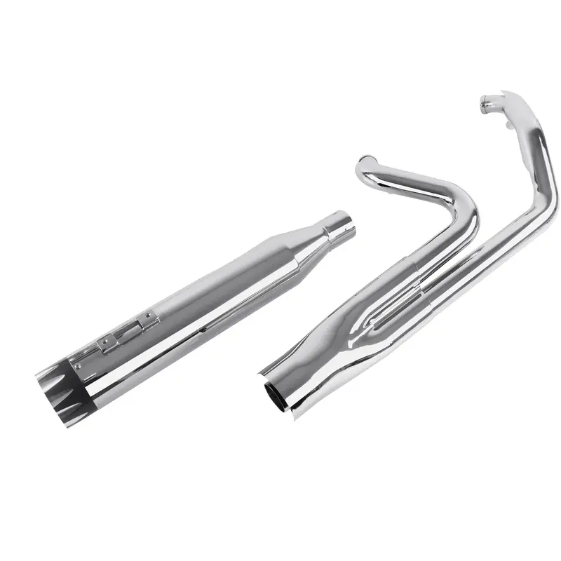 Sharkroad Performance 2-1 Full System For Harley Exhaust Pipes 95-16 Touring 2