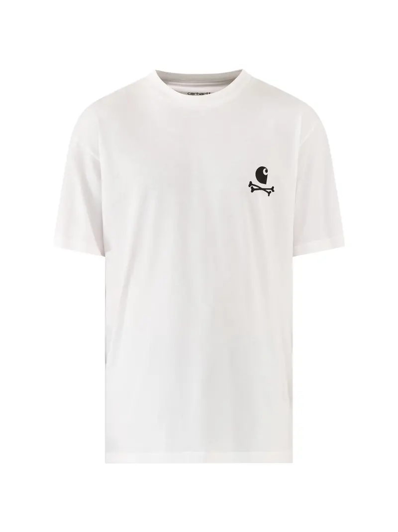 Short Sleeve Logo T-Shirt White 1