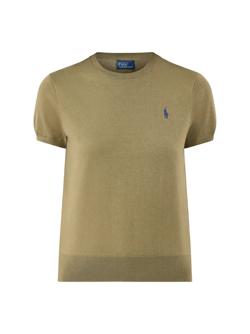 Short Sleeve Pullover Olive 1