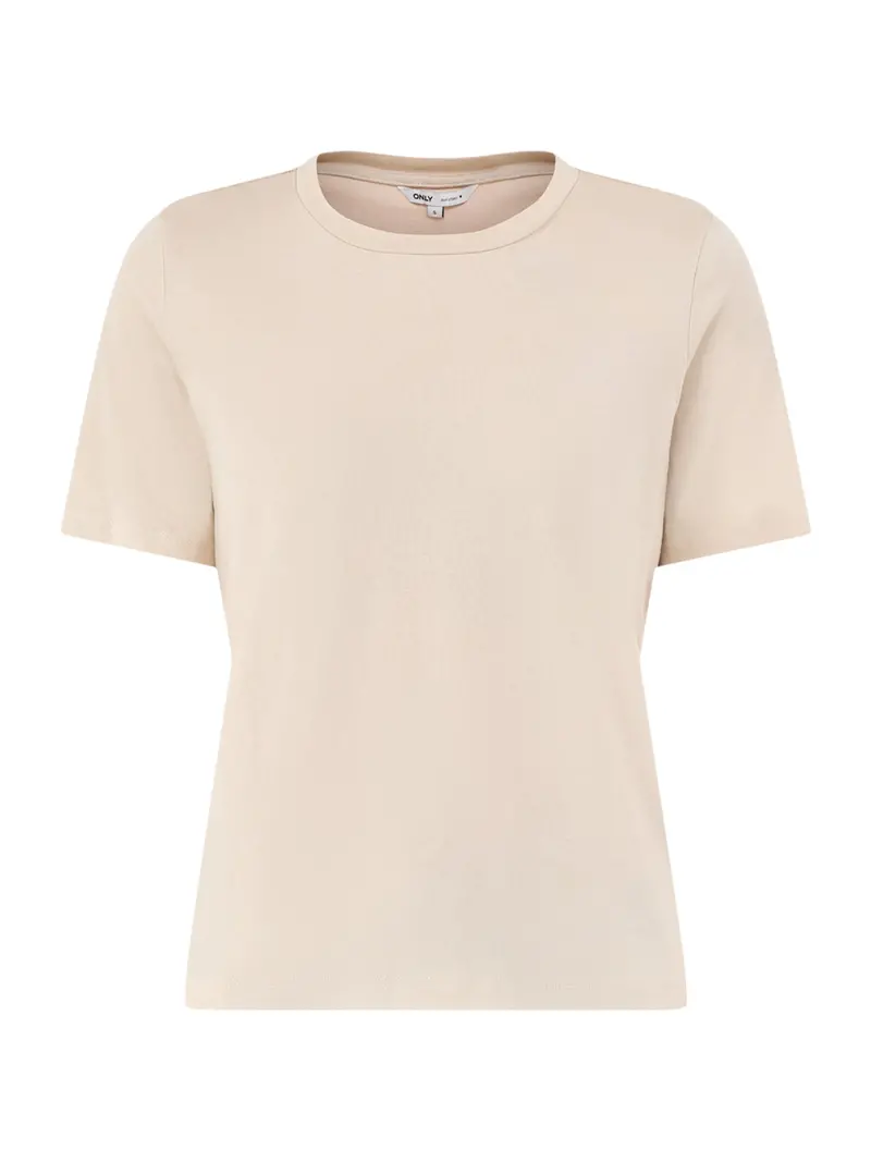 Short Sleeve T Shirt Beige 1