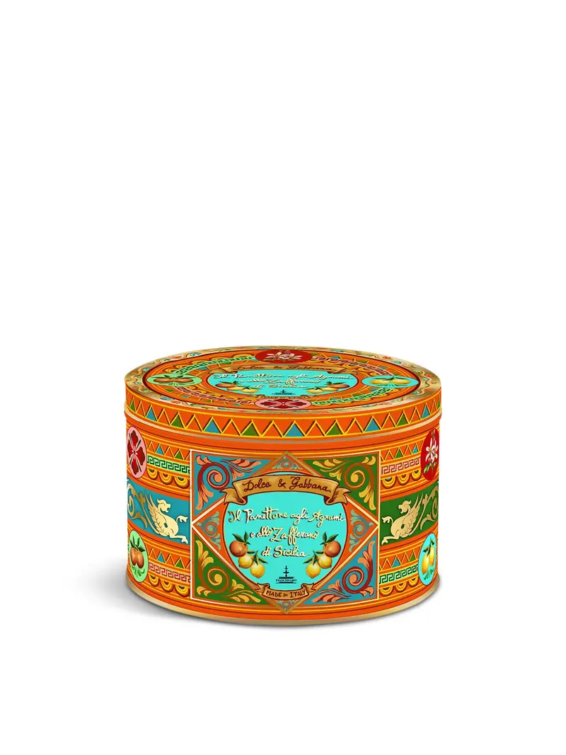 Sicilian Lemon, Orange & Saffron Panettone 1