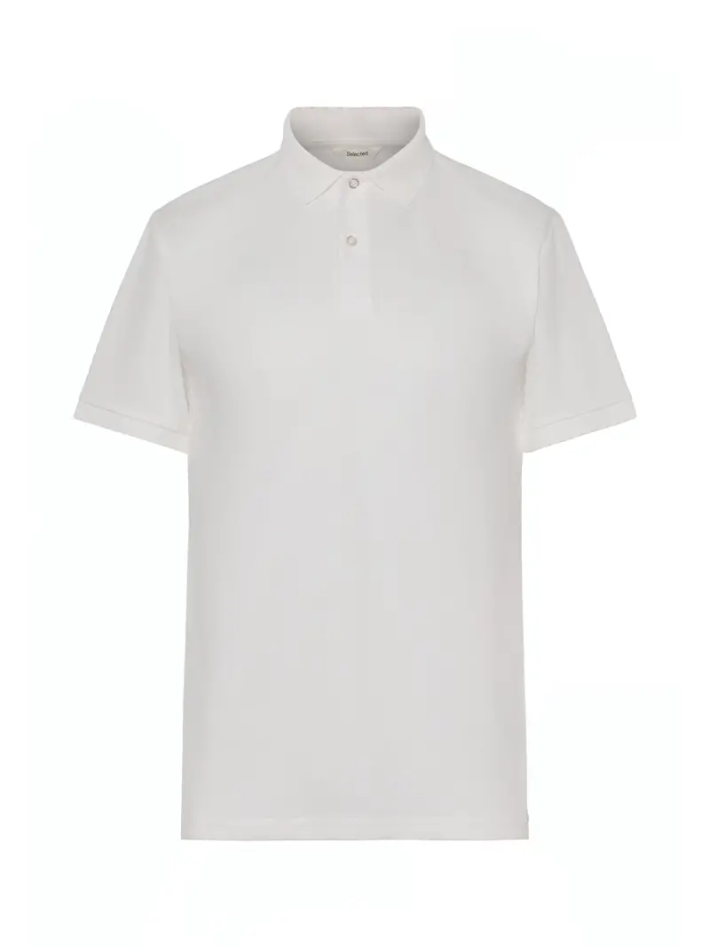 Slhfave Button Ss Polo Noos 1