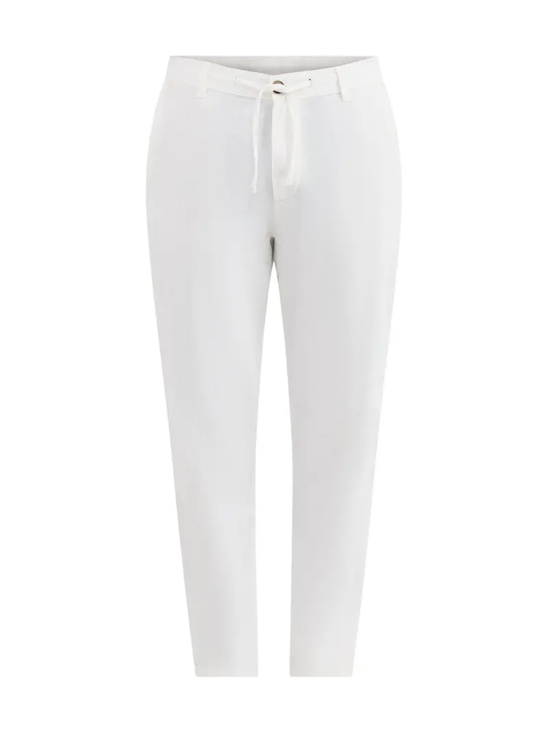 Slim Tape Brody Linen Blend Trousers Blue 1