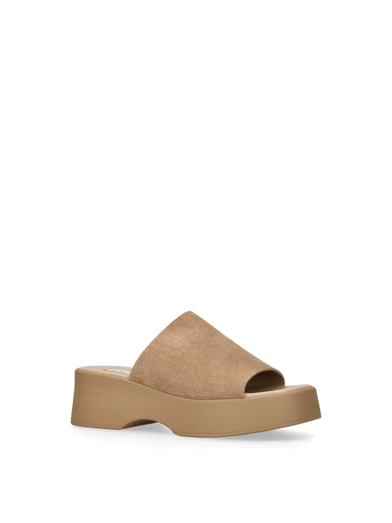Slinky Platform Sandals Beige 1