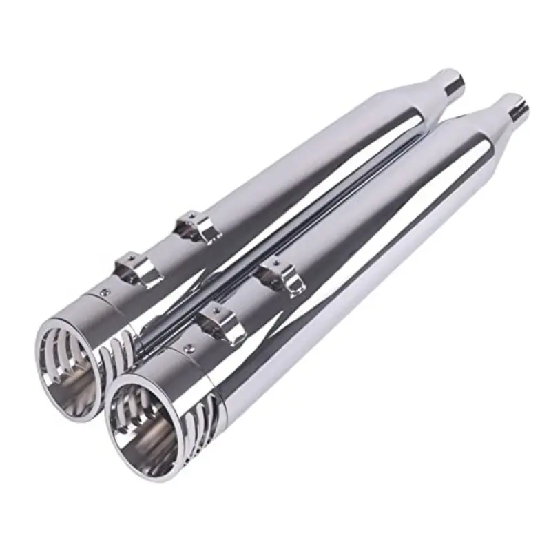 Slip On Mufflers For Harley All Trike Models, 4.0” Exhaust Pipes, Amazing Sound For Harley Davidson 2009-Up 1