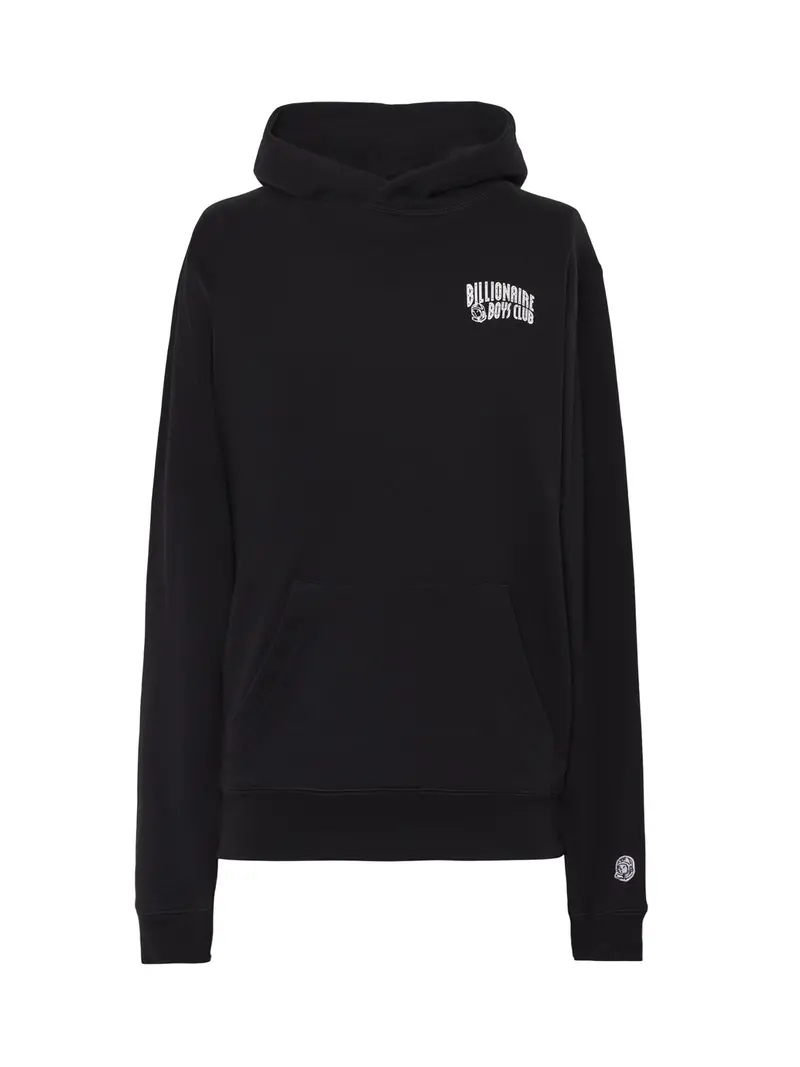 Small Arch Logo Popover Hood Black 1