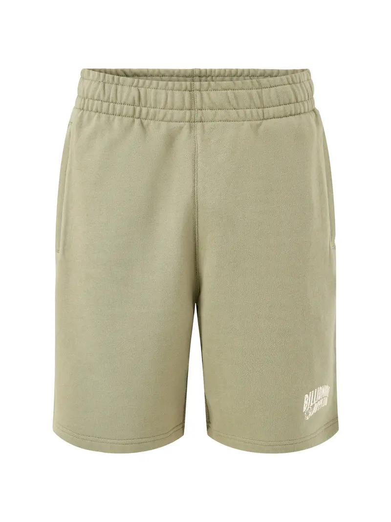 Small Arch Logo Shorts Olive 1