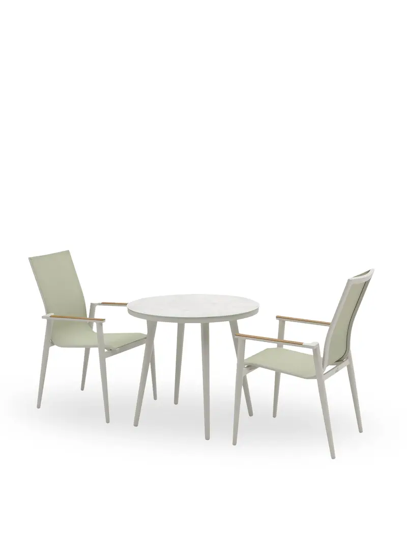 Sofia Garden Bistro Set Green 1