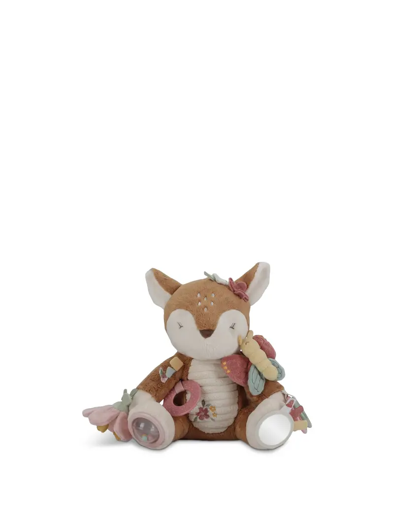 Soft Toy Deer Fairy Garden Pink 1