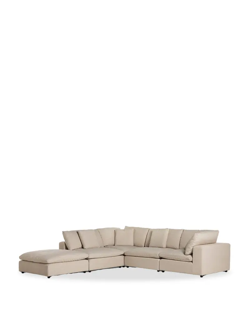 Solace Modular Corner Sofa Cream 1