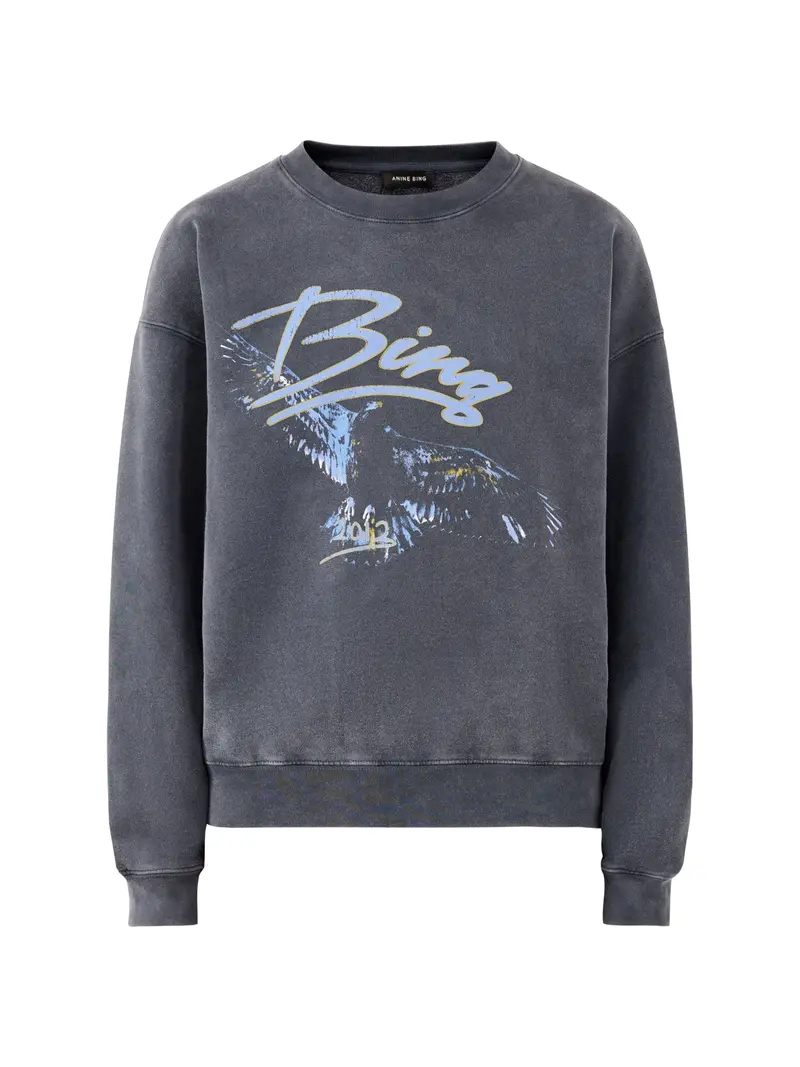 Spencer Eagle Sweatshirt Black 1