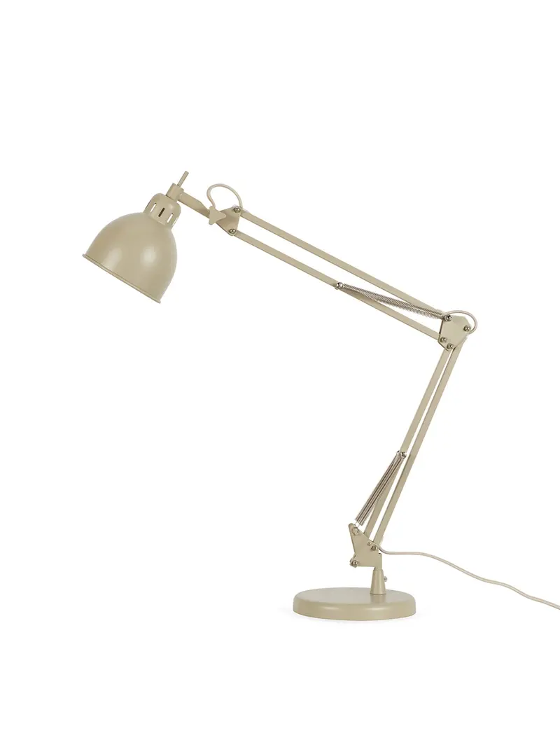 Spencer Metal Desk Lamp Putty 1
