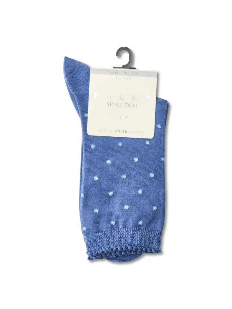 Spike Dot Socks Blue 1