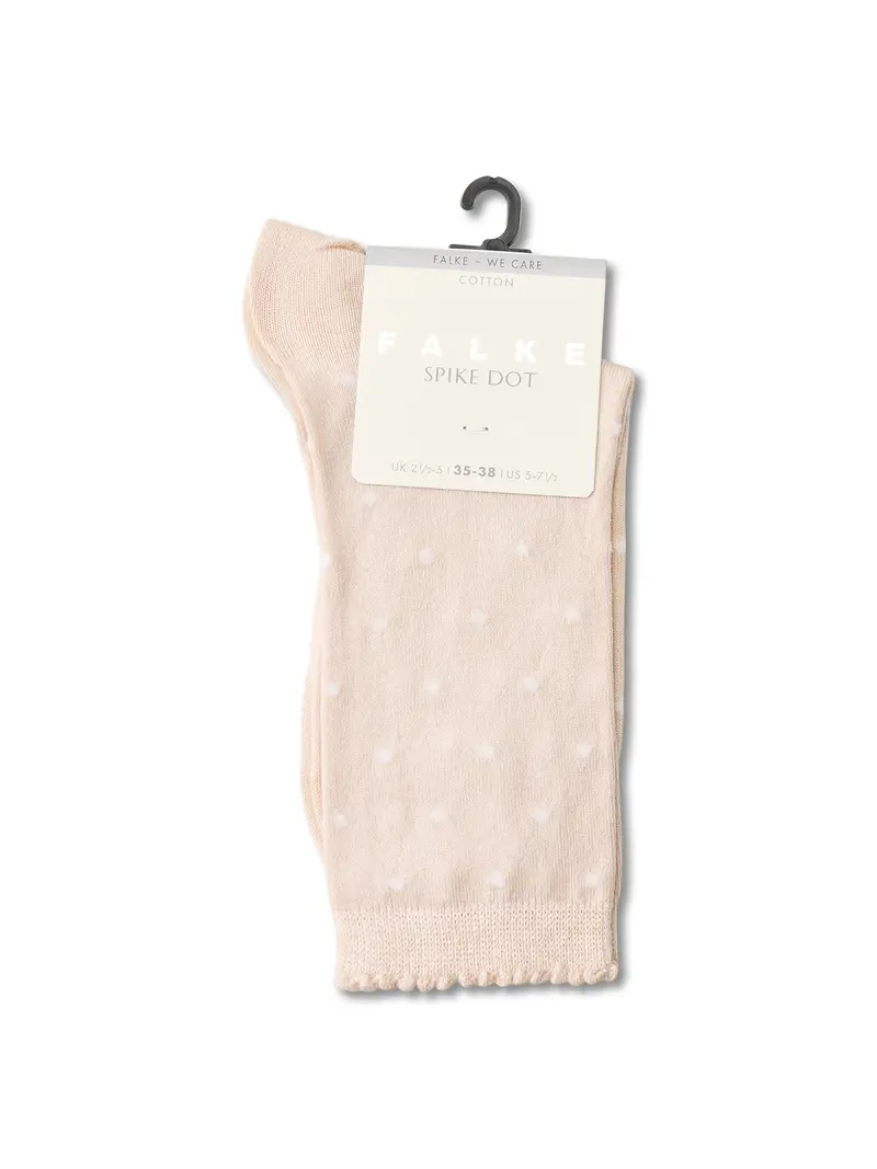 Spike Dot Socks Cream 1