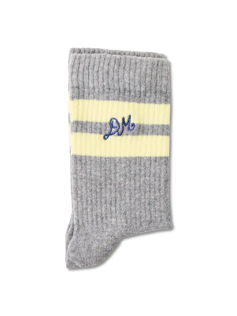 Sporty Calf Socks Grey 1