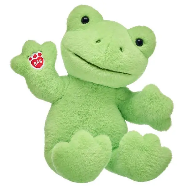 Spring Green Frog Stuffed Animal 1