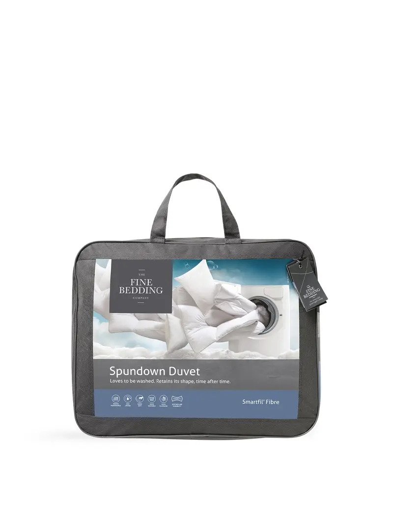 Spundown Lightweight Duvet 4.5 Tog White 1