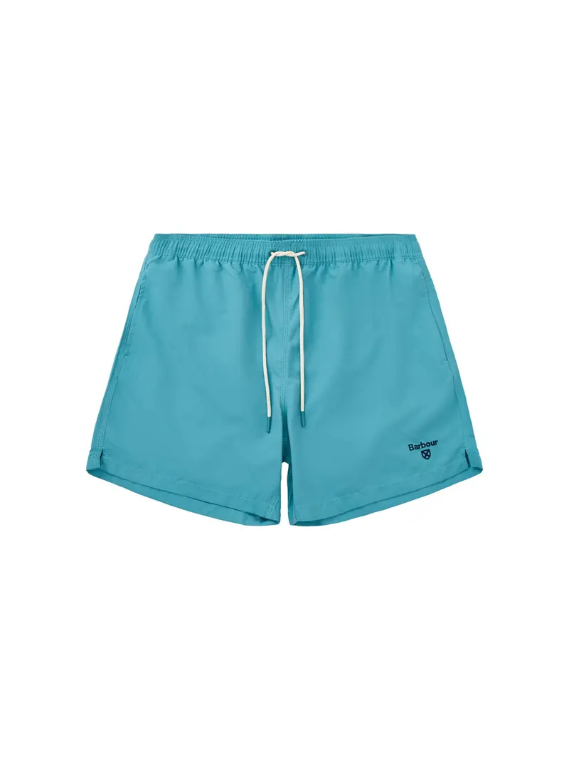 Staple Logo Swim Shorts Teal 1