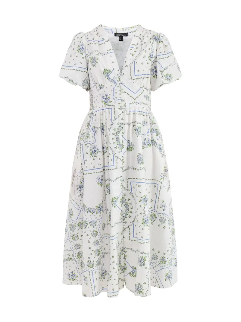 Starlight Midi Dress White 1