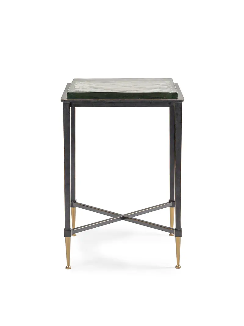 Stella Square Glass Side Table 1