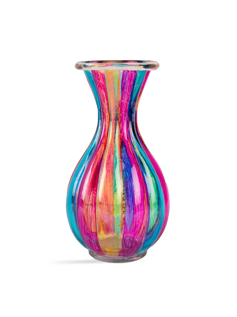 Stripe Glass Vase 1