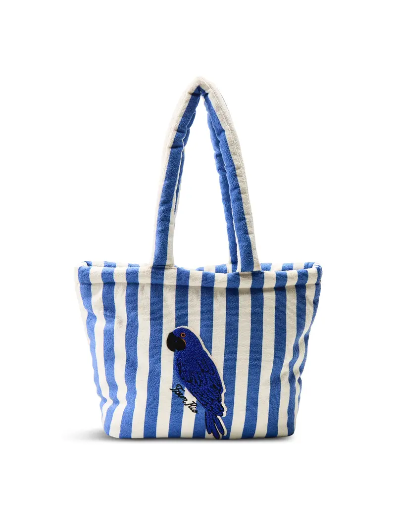 Sun Striped Macaw Tote Bag Multi 1