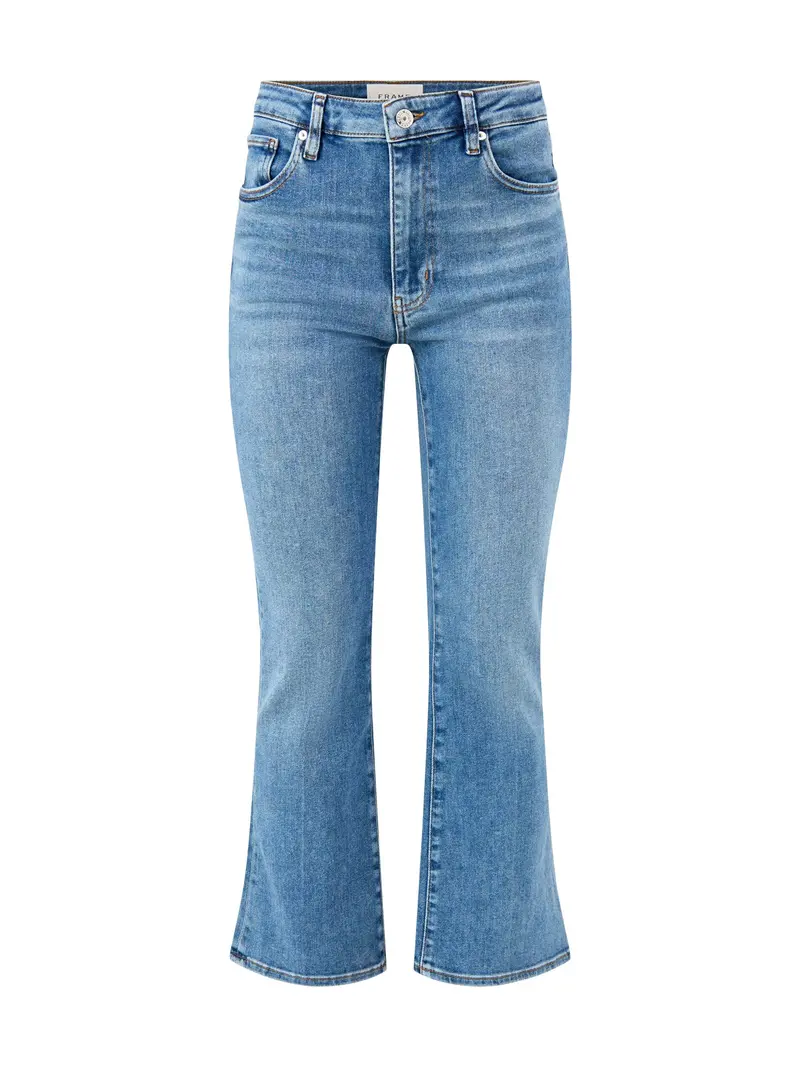 The Reboot Crop Bootcut Jeans Blue 1