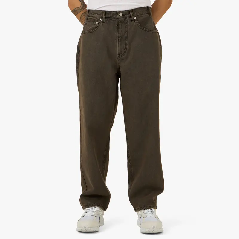 Thisisneverthat Relaxed Jeans Brown 1