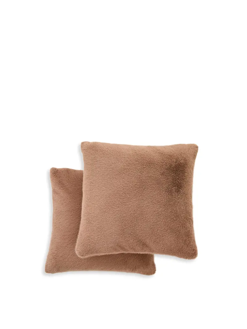 Tlc Ashford Cushion Pair 50X50cm Caramel 1