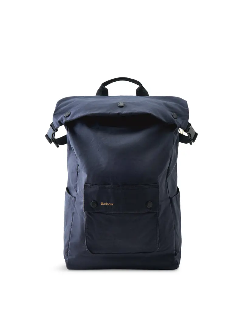 Transport Foldover Backpack Bag Navy 1