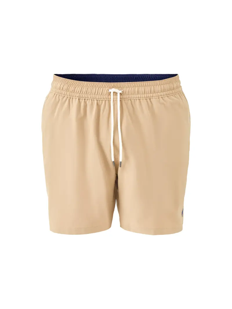 Traveler Mid Trunk Swim Shorts Beige 1